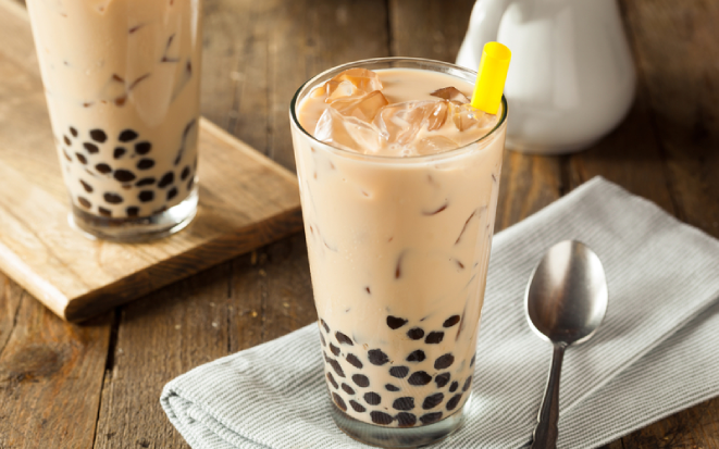 Milch-Bubble Tea