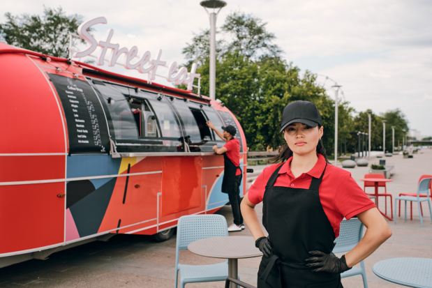 Eleganter Food Truck 