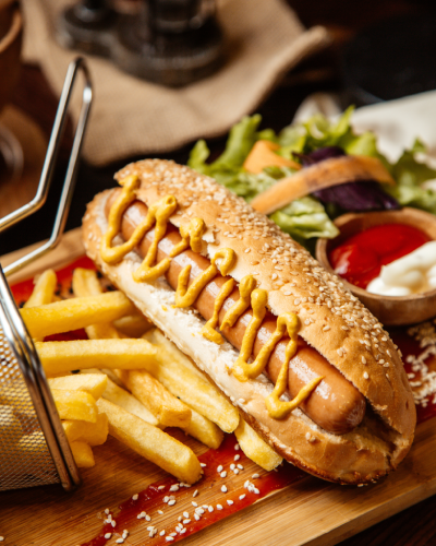 Der klassische Hotdog