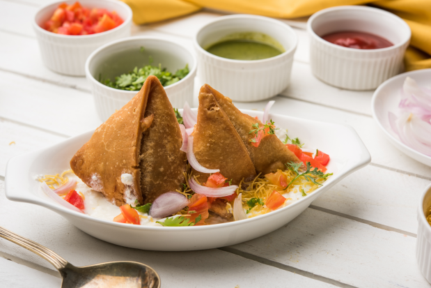Indische Samosas