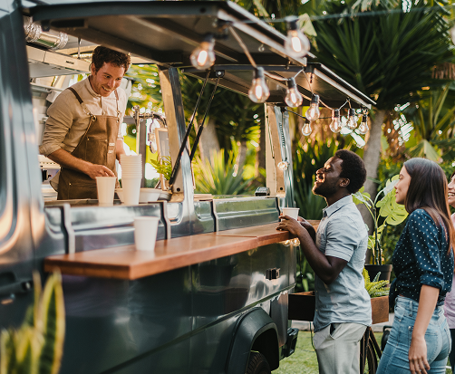 Food Truck für Firmenevents